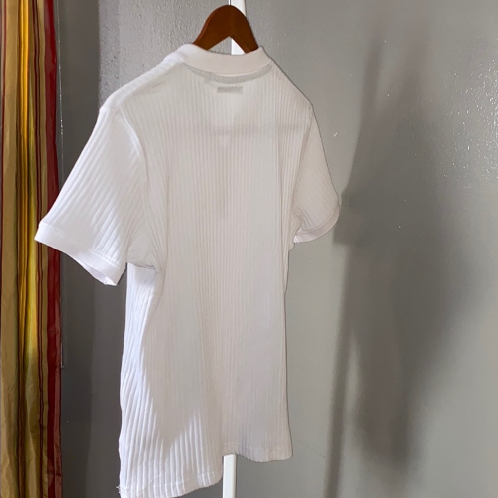 Ribbed zip polo - Picture 2 of 2